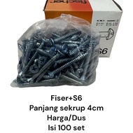 VISER S6 + SEKRUP / SEKRUP BETON S6 SET SEKRUP Screws & Fasteners