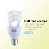 Ailgely 13W UVB 5.0 E27 Base Energy Saving Tortoise Snake Reptile Light Bulb UV Lamp for Pet Reptile