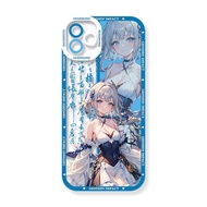 [KONKDO] Genshin Impact Yae Miko Ganyu Case for Xiaomi Redmi 12 4G 12C 11A 10 10C 10X 9 9A 9C 9T 8 8