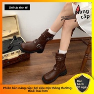 Giày Cowboy Phong Cách Retro Tây Bộ