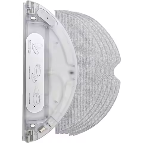 Water Tank Mopping Pad Replacement(6PCS) For Xiaomi 1C For Dreame D9, D9max D9 Pro, L10 Pro,Mova L60