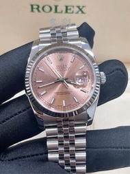 👑[現貨]🔥🔥Rolex Datejust 勞力士日誌系列 116234 粉面條刻 表徑36mm 自動機械 淨表 rolex/rolex submariner/rolex datejust/rolex