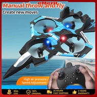 K500Max Fighter Jet Quadcopter Drone Stunt Light RC Airplane Four Channels Hovering High Altitude Ro