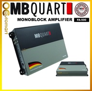 MB Quart Mono Block Woofer Amplifier FA-500 Car Power Amp Monoblock Amplifiers Kereta
