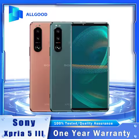 Original Sony Xperia 5 III 5iii 5G Mobile Phone NFC 8GB RAM 128GB ROM 6.1" OLED 12MP+8MP Octa Core A