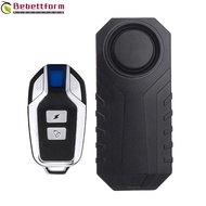 BEBETTFORM Vehicle Security Alarm System, with Remote Wireless Bike Alarm Bell, Birthday Super Loud 