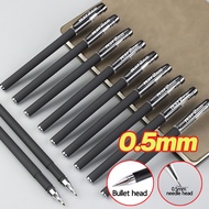 0.5mm Black Pen Signing pen neutral pen Gel Pen Student Writing ​ (Bullet/full needle 1pcs)