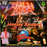 (VCD-R KONSERT) XPDC - KONSERT MEDLEY RUGGED LIVE IN PLANET HOLLYWOOD (2VCD)