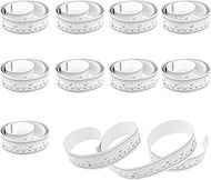 10 Pcs Ruler Sticker Self Adhesive Measuring Tape, Adhesive Tape Measure Double Scale Ruler Sticker 