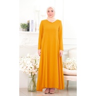 Jubah Muslimah Viral Long Dress Moden Tak Jarang dress women labuh kain cey 202256 (38-50)