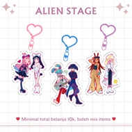GANTUNGAN ALIEN STAGE ALNST ACRYLICKeychain | BUNNY ACRYLIC Keychain | ALIENSTAGE KEYCHAIN