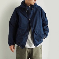 日本優惠預訂 2色選 the north face purple label nanamica 刺繡洗水感 indigo mountain wind parka 連帽牛仔外套