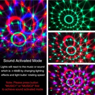 Disco Light Strobe Light USB Plug Stage Light Suitable for Car Family Prom Birthday Dj Bar Karaoke
