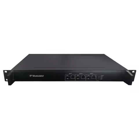 IP ASI SFP to RF Modulator DVB-T ISDBT DVB-C 16 20 24 28 32 Carrier Multiplexing Scrambling DTV Modu