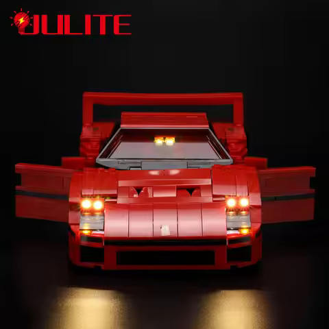 LED Light Up Kit For Technic 10248 And 21004 Creator Series F40 Car DIY Toys Set (Not Included Build