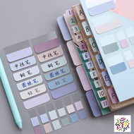 30-120sheets ins Wind Index Stickers Colorful Post-it Stickers marking labels Bookmarks Post-it Note