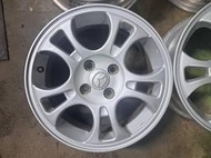 阿傑 原廠鋁圈15吋 4孔100 馬自達 ISAMU 323 VIOS YARIS ALTIS TIERRA LIATA