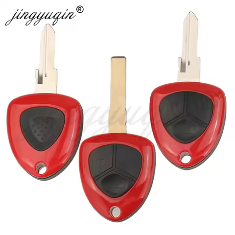 jingyuqin for Ferrari 458 F430 612 Italia California 599 GTB Fiorano FF 1/3Buttons Remote Car Key Sh