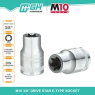 [ GH HARDWARE ] M10 3/8"Drive Star E Type Socket - E6 / E7 / E8 / E10