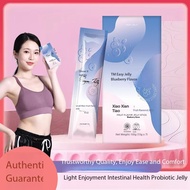 Blueberry Enzyme Jelly Stick ,Ready-to-Eat, 7 Sticks Per Box