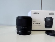 唯卓仕 Viltrox AF 25mm F1.7 Air - Sony APSC E mount