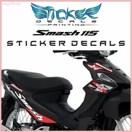 Suzuki Smash 115 Stock Decals