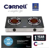 CORNELL INFRARED GLASS TOP GAS STOVE CGS-G155GIR