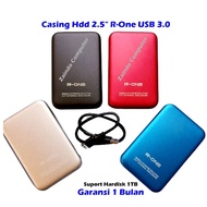 CASE HDD 2.5" R-ONE USB 3.0 ENSURE HDD R-ONE 2.5" USB 3.0 CASING EXTERNAL HARDISK R-ONE USB 3.0 COLO