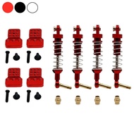 WPL C34 C44 FJ45 Metal Shock Absorber with Shock Mounts 1/16 RC Car Upgrade Parts Accessories