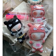 Wool Batman, Batman wool keychains, gift accessories, bag hangers (real photos)