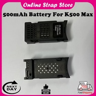 [KL Stock] Rechargeable 500mAh Battery For Drone K500 Max Spare Battery Pack Replacement Aircraft To