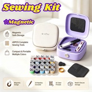 Magnetic Needle Storage Case Kit Travel Sewing Kit Mini Sewing Kits Sewing Box Suitable for Home and