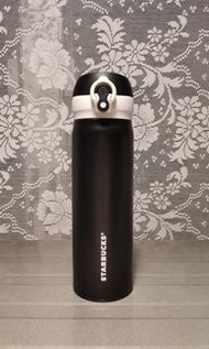 Starbuck x Thermos 500ml Black Stainless Steel Tumbler 星巴克 x 膳魔師 隨行杯