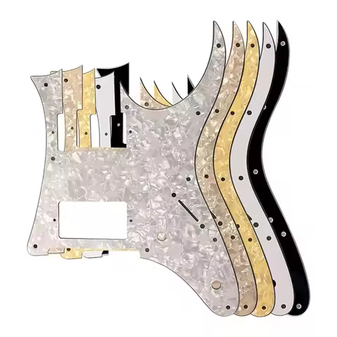 Pleroo Custom Guitar Parts - For Ibanez MIJ RG350 DXZ Guitar Pickguard HH Humbucker Pickup Scratch P