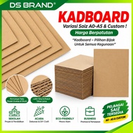 Cardboard DIY A5, A4, A3, A2, A1, A0 Size / Kotak Lapik Kad / Packaging Card Board/Packing Kotak/Pac