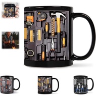 NewToolboxCoffeeMug,11ozCeramicCoffeeCup,MechanicToolboxDesignCoffeeMugforMechanicDadHusbandFunnyGif