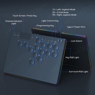 New

 14/16Keys Leverless Controller Arcade Stick RGB All-Button Arcade Controller Hot Swap Fighting