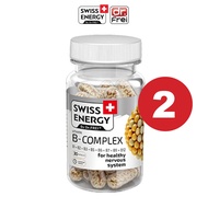 Swiss Energy B Complex (2 กระปุก) วิตามินบีรวม บำรุงประสาทและสมอง