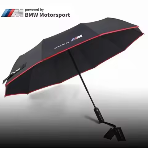 Car Automatic Folding Windproof Sunshade Umbrella For BMW M Power M3 E70 F85 F97 E34 E36 E39 E46 E60