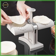 EPMN> Dumpling Maker Machine Household Double Head Automatic Dumpling Mould Empanada Maker Press Pot