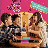 125pcs Lucky Children's Microphone Grab Card Game, Karaoke Buzzer Interactive Board Game, Suitable F
