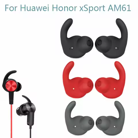 Ear Pads Silicone Case For Huawei Honor Xsport AM61 Bluetooth Earphone Covers Ear Caps Cushion Earti