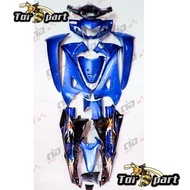 ชุดสีเวฟ125s เวฟ125r สี2k เบ้ากุญแจกลม เบ้ากุญแจเหลี่ยม ทักแชทสอบถามได้เปลือกงานABS13ชิ้น พร้อมลายสต