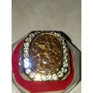 Turquoise Stonenatural 17.5x12.7x4.5mm BangkokRing 9 Rp. 100,000