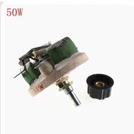 Adjustable Ceramic Potentiometer Rheostat Taper Resistor 50W 1R/2R/3R/5R/10R/15R/20R/30R/50R/100R/15