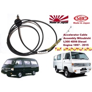 Accelerator Cable Assembly Mitsubishi L300 4D56 Diesel Engine 1997 - 2015