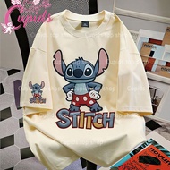 Cupids Cool Standing Alien Creature Font Graphic Neutral Oversized Casual Tee