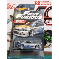 Hotwheels Nissan Skyline R34 Fast n Furious