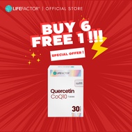 Buy 6 Free 1 Life Factor Quercetin Plus CoQ10 Tablet