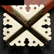 MXFASHIONE Triangle Corner Furniture Fitting Vintage Table Corner Corner Brackets Protector Furnitur